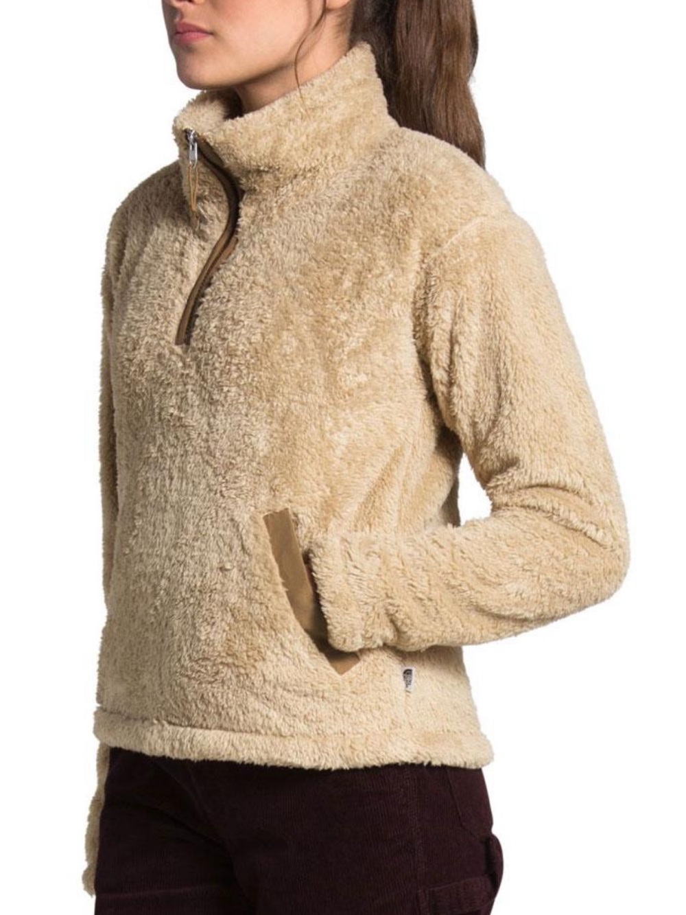 THE NORTH FACE FURRY FLEECE PULLOVER TOP WOMEN'S - Picture 2 of 11